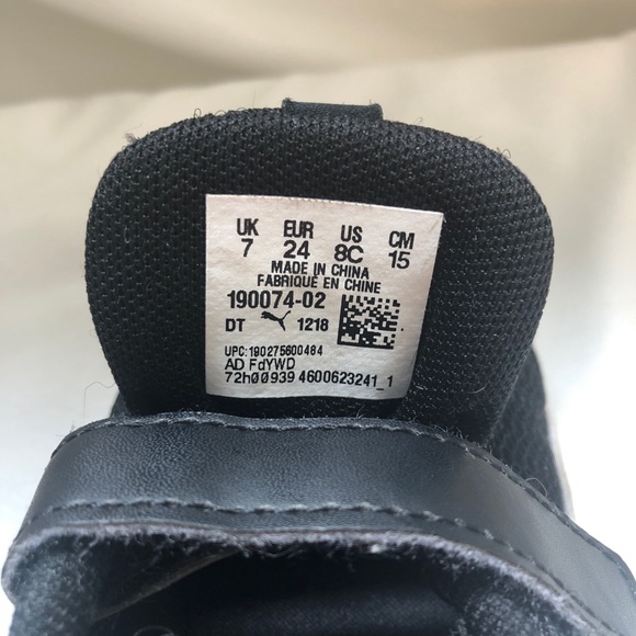 Puma Carson 2 Athletic Shoes - Baby Toddler Size 8 - Picture 5 of 5